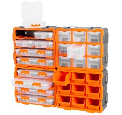 Sada plastových organizérů Tactix, 4 ks - TC32067BAL