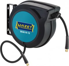 Samonavíjecí buben s hadicí pro stlačený vzduch nebo vodu, 15m, Hazet 9040N-13