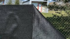 Stínící tkanina SuperPloteS stínivost 100% CARBON, černá - role