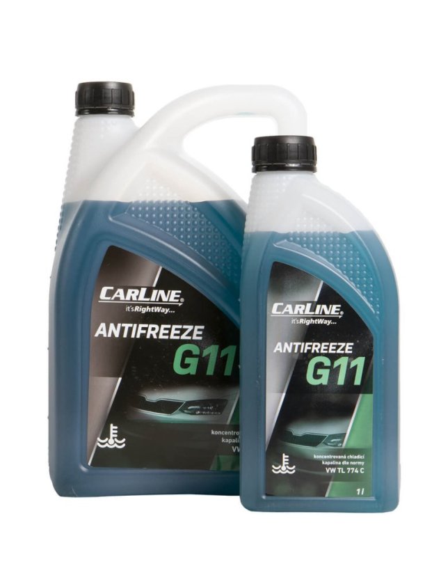 Chladící kapalina G11 CARLINE - 4 l kan