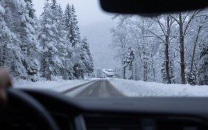 Jízda autem v zimě