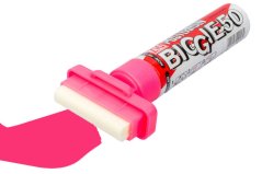 Fixy na sklo voděodolné Posterman Biggie - 50 mm - růžová fl. - 458050110