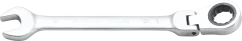 Ráčnový očkoplochý klíč 18 mm s kloubem, BGS - B6718