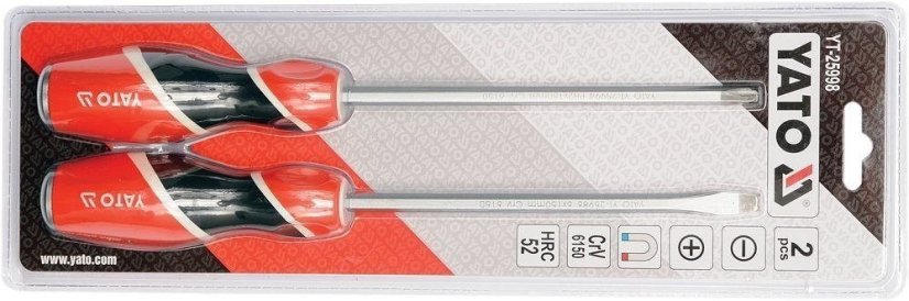 Sada šroubováků 2ks, 6mm, YATO - YT-25998