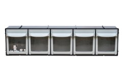 Organizér pro dílenský materiál s 5 zásuvkami