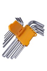 Sada prodloužených imbus klíčů, 9 ks (palcové) - HT260201