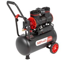 Bezolejový kompresor 24L, 1450W, 2 písty  - AH0024