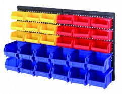 Plastový organizér na šrouby s 30 boxy - MSBRWK1812