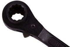 Očkový ráčnový klíč (lešenářská ráčna) 19 x 21 mm - HT191408