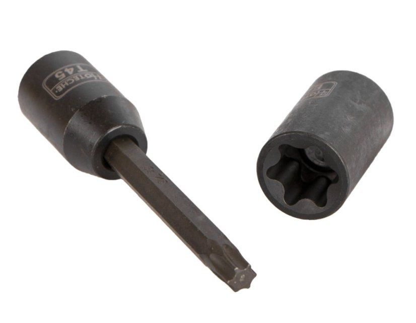 Sada nástrčných klíčů Torx, 1/2", 14 ks - HT206203