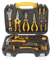 Sada nářadí v plastovém kufru, 54 dílů - HT491054