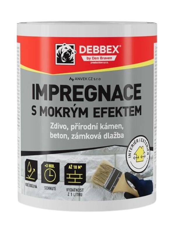 Impregnace s mokrým efektem DEBBEX - 1 litr