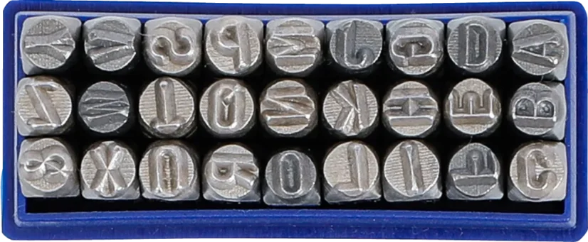 Razicí písmenková matrice 5 mm, BGS - B2032