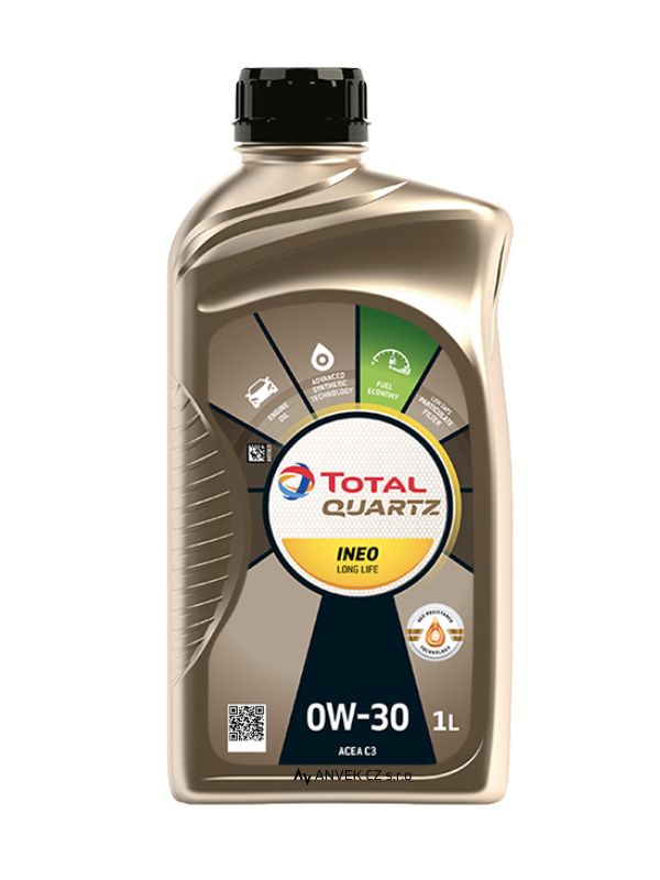 Motorový olej 0w-30 Total QUARTZ INEO LONG LIFE
