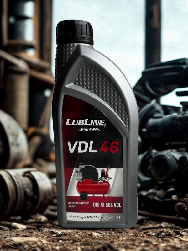Kompresorový olej LUBLINE VDL46 - 1 litr