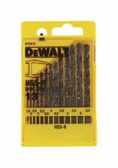 Sada vrtáků do kovu HSS-R, 1,5 - 6,5 mm - DT5912