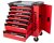 Dílenský vozík Profesional, 7 zásuvek, 262 ks profi nářadí - AH0001