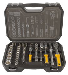 Gola sada 1/4", 1/2", 73 dílů - HT203001