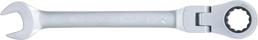 Ráčnový očkoplochý klíč 13 mm s kloubem, BGS - B6713