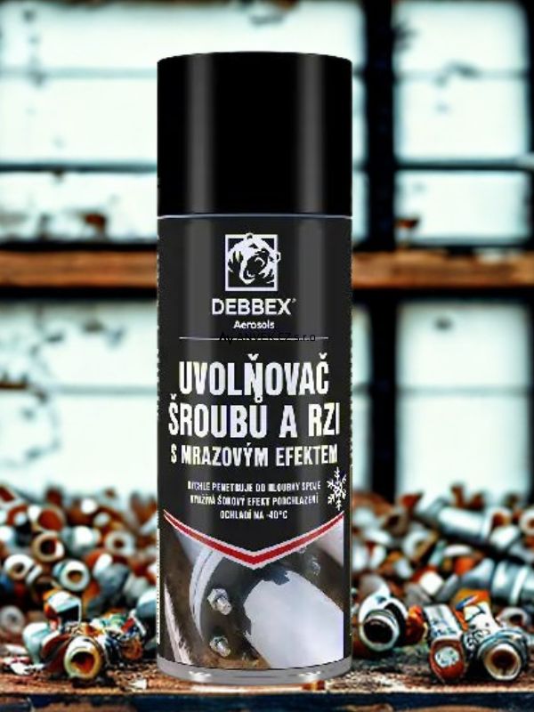 Sprej na rez DEBBEX UVOLŇOVAČ ŠROUBU - 400 ml