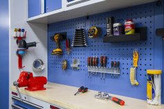 Děrovaná závěsná deska PROFI BLUE 614,5 x 1052 x 24 mm - MWGB1324