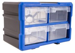 Plastový organizér, 4 boxy - MW1804