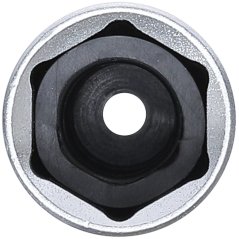 Nástrčný klíč na svíčky 16 mm, 1/2", gumová hlavice, BGS - B2472