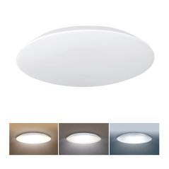 Solight LED osvětlení Adrano s ochranou proti vlhkosti, IP54, 28W, 2380lm, 3CCT, 38cm