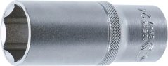 Nástrčná hlavice šestihranná, 1/2", 24 mm, prodloužená - B10564