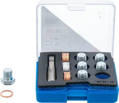 Sada pro opravu závitů olejových van M13 x 1,5 mm, BGS - B156