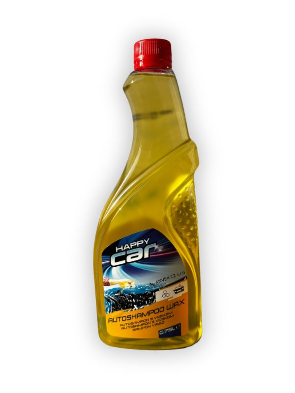 Autošampon s voskem HAPPY CAR - 750 ml