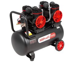 Bezolejový kompresor 50L, 2x1450W, 4 písty - AH0050