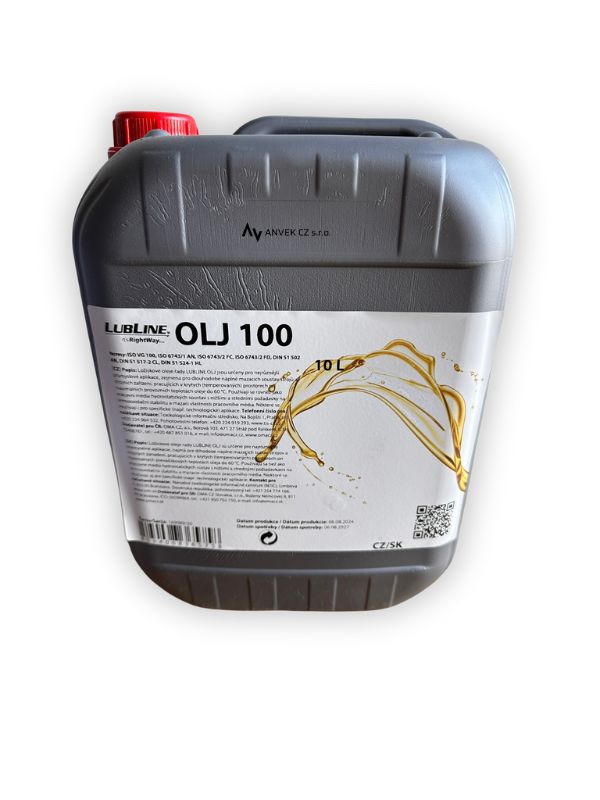Ložiskový olej OLJ 100 - 10 l