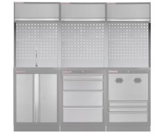 Postranní lišta k PROFI děrované závěsné desce 32,5 x 1420 x 30 mm - WGB1375A