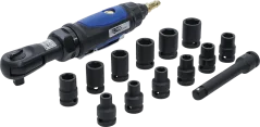 Sada pneumatické ráčny 1/2", 102 Nm, 14 ks, BGS - B70192