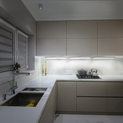 Solight LED kuchyňské svítidlo T5, vypínač, 4W, 400lm, 4100K, 28cm