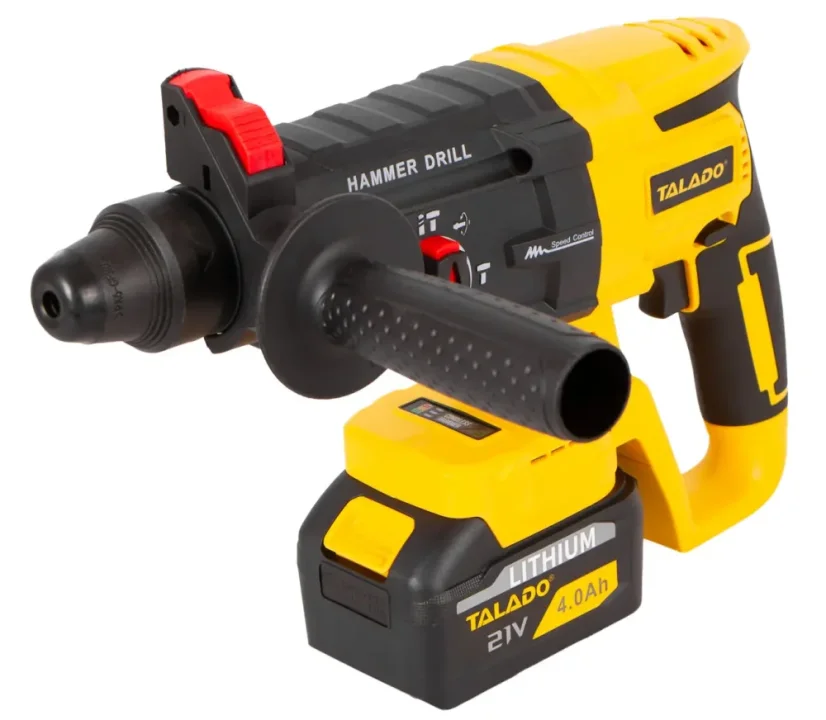 AKU vrtací kladivo SDS-Plus 21 V, TALADO - ML-T001