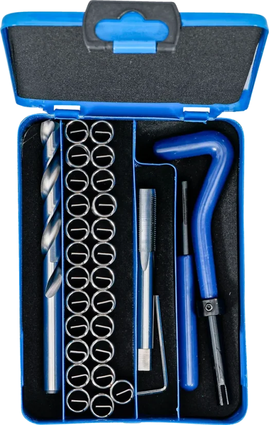 Sada pro opravu závitu M10 x 1,0, 14 ks, BGS - B1958