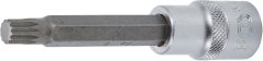 Nástrčný klíč 1/2", XZN M9, délka 100 mm - B5184-M9