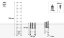 Hliníkový teleskopický žebřík, 11 stupňů, 3,2 m, max. zátěž 125 kg
