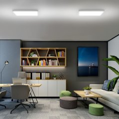 Solight LED stropní osvětlení přisazené, 40W,  4800lm, 4000K, UGR