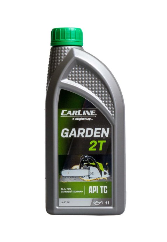 Motorový olej 2T GARDEN CARLINE - červený