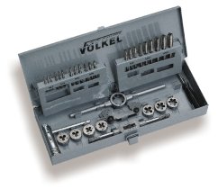 Sada PROFI závitníků a čelistí, M3 - M12, 32 ks - 49501