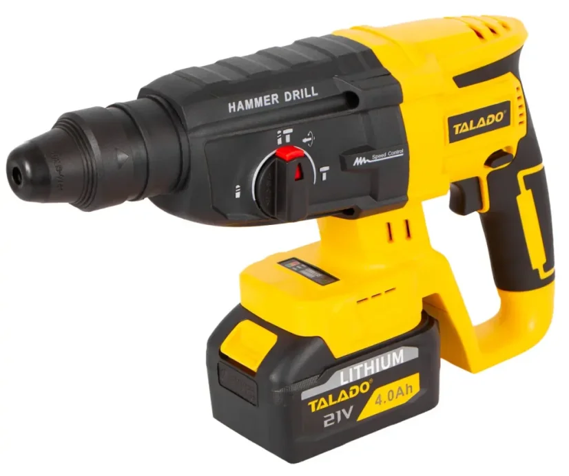 AKU vrtací kladivo SDS-Plus 21 V, TALADO - ML-T001