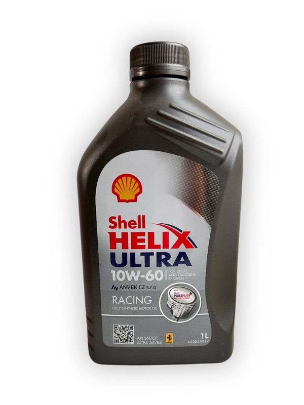 Motorový olej 10W-60 SHELL HELIX ULTRA RACING - 1 litr