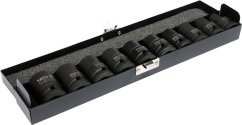 Sada kovaných vnitřních nástrčných klíčů 1/2" šestihranné 10 ks 10-22 mm YATO - YT-1025