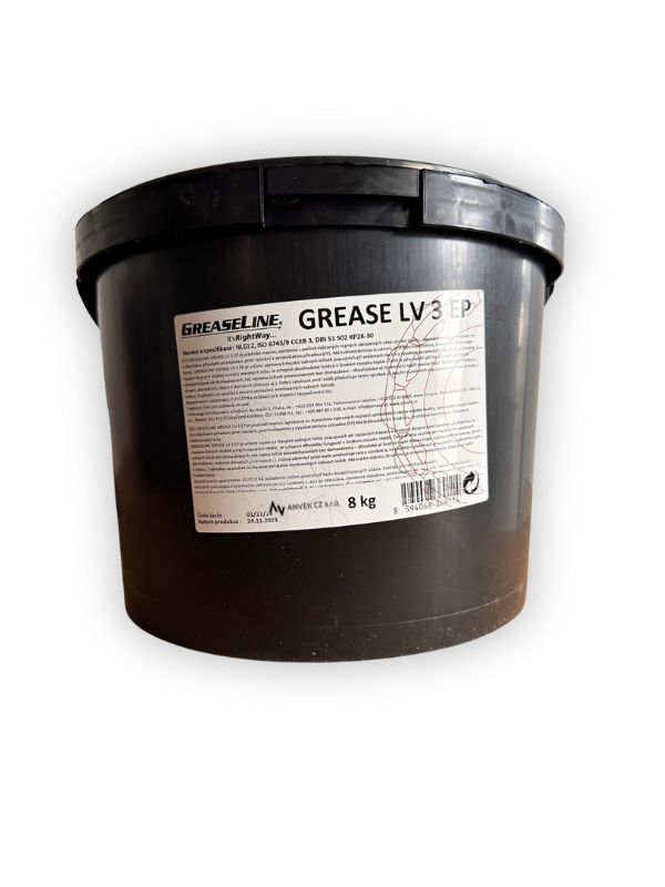 Plastické mazivo LV3 EP GREASELINE - 8 kg
