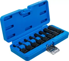 Sada vnějších rázových nástrčných klíčů HEX, 1/2", 5-19 mm, 8 ks - B5481