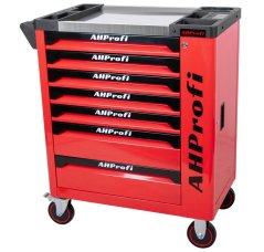 Dílenský vozík Profesional, 7 zásuvek, 262 ks profi nářadí - AH0001