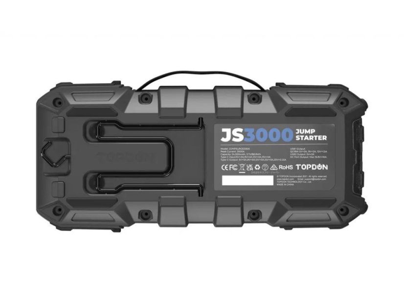 TOPDON Car Jump Starter JumpSurge 3000, 24 000 mAh